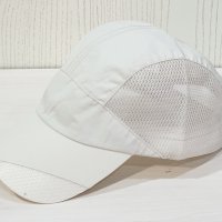 Нова изчистена дишаща шапка с козирка в кремав цвят, шушляк, снимка 2 - Шапки - 37514745