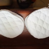 памучни подплънки за кърмачки - ползвани, снимка 1 - Дрехи за бременни - 39283952