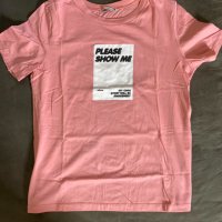 Розова тениска, снимка 2 - Тениски - 42334621