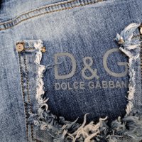 DOLCHE GABBANA Дамски дънки-размер 27, снимка 7 - Дънки - 40368462