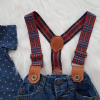 Дънки и блуза за бебе 6 месеца, снимка 7 - Комплекти за бебе - 38006823