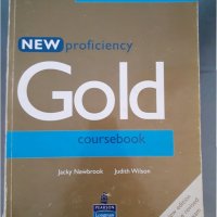 Продавам учебник и учебна тетрадка по Английски език CAE New proficiency Gold, снимка 1 - Чуждоезиково обучение, речници - 29516150