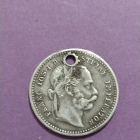 Рядка монета - 10 кройцера 1872 година Франц - Йозеф АВСТРИЯ сребро - 15062, снимка 3 - Нумизматика и бонистика - 31161545