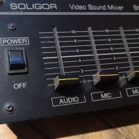 Soligor video saund mixer, снимка 1 - Ресийвъри, усилватели, смесителни пултове - 35544743