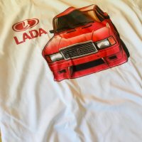 Уникална мъжка тениска LADA!Авто-тениски ЛАДА!, снимка 2 - Тениски - 10806666