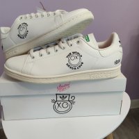 Нови ADIDAS STAN SMITH ANDRE SARAIVA Leather Shoes 42, снимка 4 - Кецове - 42849650