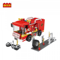 Конструктор Пожарна кола, 184 части Код: 3022-1, снимка 2 - Конструктори - 36398308