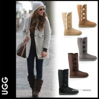 UGG® original,черни ВОДОУСТОЙЧИВИ НОВИ топли апрески,зимни ботуши,боти, 42- 43,100% естествена кожа, снимка 1 - Дамски ботуши - 31273232