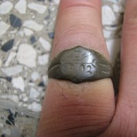Стар пръстен-19 век, снимка 1 - Антикварни и старинни предмети - 29441553