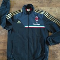 adidas AC MILAN 2013 2014 JACKET - страхотно футболно горнище КАТО НОВО, снимка 5 - Спортни дрехи, екипи - 42759244