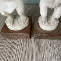 Двойка статуетки слонова кост, снимка 3 - Колекции - 35447439