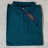 Ralph Lauren Polo мъжка фланелка тениска блуза с яка кежуал 100% памук , снимка 3 - Тениски - 40353260
