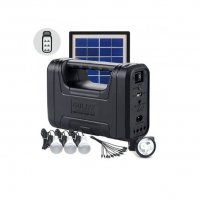 LED Соларна система за осветление GD LITE-GD8007-зарядно за телефон, снимка 4 - Соларни лампи - 36825547