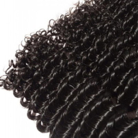 Вътък от малайзийска коса със закопчаване (1 пакет) - Джери Къдрава човешка коса, снимка 7 - Продукти за коса - 44607237