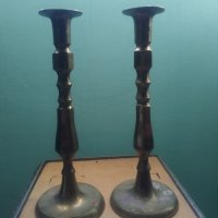 два стари месингови, снимка 1 - Антикварни и старинни предмети - 38347870