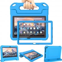 Нов Защитен Удароустойчив калъф за деца таблет Kindle Fire с протектор, снимка 6 - Таблети - 39783452