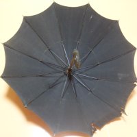 Стар чадър. , снимка 7 - Антикварни и старинни предмети - 44222871