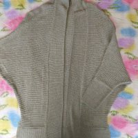 Жилетка Блуза Пуловер на ЗАРА със  Ръкави пелерина М размер , снимка 2 - Жилетки - 30981514