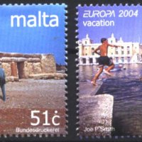 Чисти марки Европа СЕПТ 2004 от Малта, снимка 1 - Филателия - 39509214