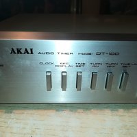 akai dt-100 audio timer-made in japan-внос switzerland, снимка 7 - Ресийвъри, усилватели, смесителни пултове - 30084546