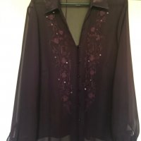 Дамска елегантна блуза , снимка 1 - Блузи с дълъг ръкав и пуловери - 30219046