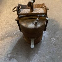Стара миньорска лампа, снимка 13 - Други ценни предмети - 39279618