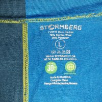 Stormberg мерино (L) мъжка термо блуза  Merino Wool, снимка 5 - Спортни дрехи, екипи - 38079657