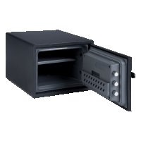 Огнеупорен метален сейф Carmen CR-1552- черен, снимка 2 - Други стоки за дома - 33729116