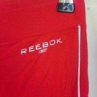 38 С Оригинален Reebok Дамски Спортен Клин Панталлн Широк Червен Памук и Еластан, снимка 4 - Спортни екипи - 39700273