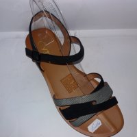 Дамски сандали YIYI F31, черни, снимка 2 - Сандали - 29462937