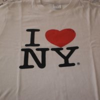 Оригинална детска тениска с къс ръкав I LOVE NY за 6-7 год., снимка 2 - Детски Блузи и туники - 37384384