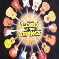 тениска с дълъг рукав Lord of Strings с електрокитари, снимка 2 - Тениски - 40780083