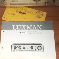 Luxman L-400, снимка 4 - Ресийвъри, усилватели, смесителни пултове - 39331194