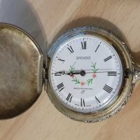 Старинен джобен часовник , снимка 3 - Джобни - 30357327