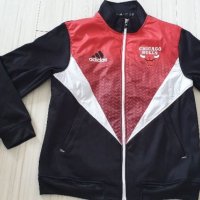 Adidas Chicago Bulls Mens Full Zip Size L НОВО! ОРИГИНАЛ! Мъжко Горнище!, снимка 7 - Спортни дрехи, екипи - 39661232