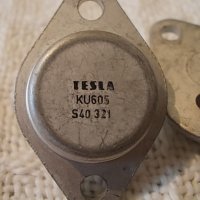 Транзистор KU605 TESLA, снимка 2 - Друга електроника - 31329444