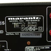 УСИЛВАТЕЛ Marantz pm-64mk2, снимка 9 - Ресийвъри, усилватели, смесителни пултове - 39017843