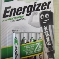 Комплект от 4 бр. акумулаторни батерии "Energizer AAA" нови, снимка 3 - Други стоки за дома - 44327938