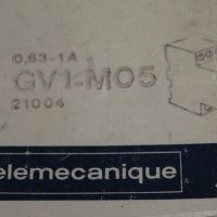 моторна защита Telemecanique GV1-M05 0.63-1 A, снимка 9 - Резервни части за машини - 34452291