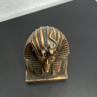 Метален бюст на Тутанкамон. №4737, снимка 8 - Колекции - 42892017