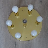 Стара таванната лампа за външен монтаж от Германия. Производител: Helestra, снимка 3 - Лампи за таван - 42598710