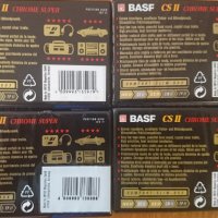 Аудио касети /аудио касета/ BASF CS II Chrome Super 90 min, снимка 2 - Аудио касети - 36688163
