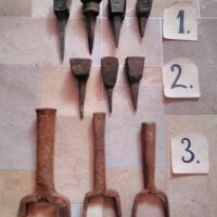 Наковалнички за клепане на коси,от различни времена и държави., снимка 1 - Антикварни и старинни предмети - 31039880