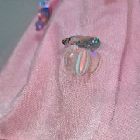 разкошна ретро кукла Барби със розова рокля с пеперуди и жезъл роза, снимка 13 - Кукли - 42758857
