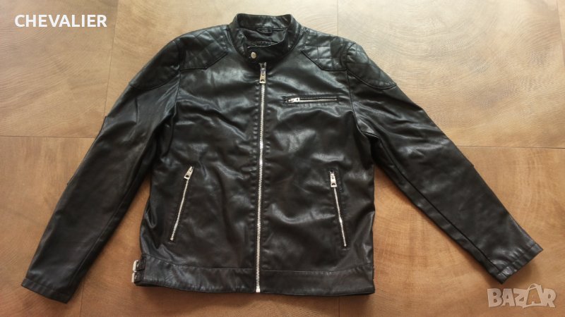 GUESS FAUX Leather Men's Jacket размер XL мъжко яке изкуствена кожа 28-57, снимка 1