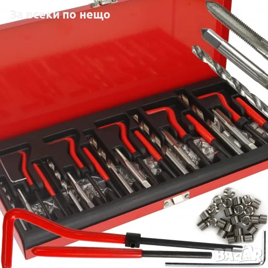 Комплект за възстановяване на резби 131 части Mar-Pol, снимка 1