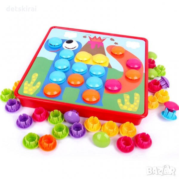 Мозайка с едри елементи - сортер  , снимка 1