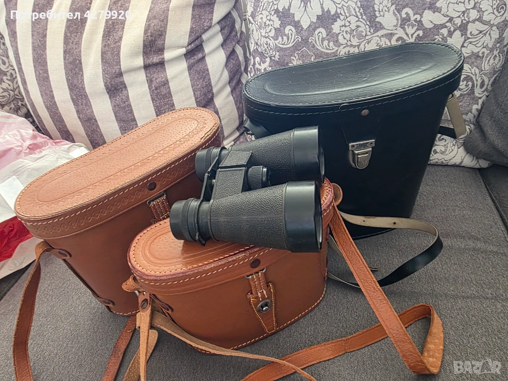 Бинокли стари четири броя, снимка 1