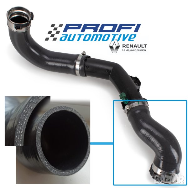 ВЪЗДУХОВОД ТУРБО / МАРКУЧ ИНТЕРКУЛЕР КЪМ ДРОСЕЛ RENAULT MASTER, снимка 1