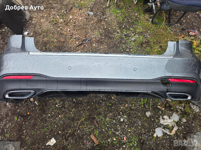 Задна оборудвана броня за Mercedes GLS W166 AMG Line , снимка 1